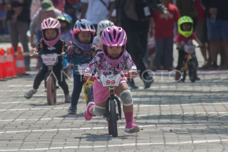 Lomba balap pushbike di Boyolali