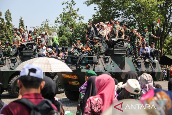 Peringatan HUT ke-78 TNI di Kodam IV/Diponegoro