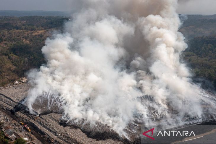 TPA Jatibarang kembali terbakar