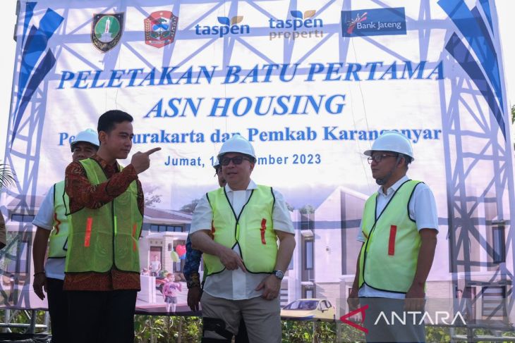 Peletakan batu pertama pembangunan ASN Housing 