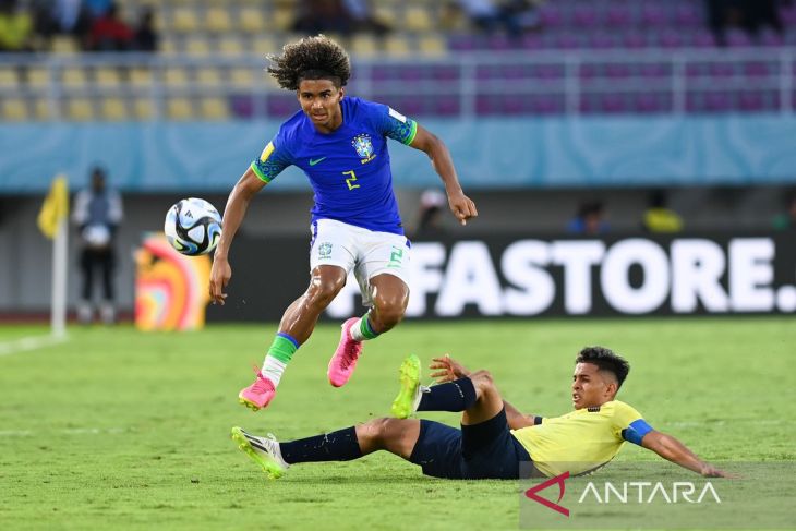 Piala Dunia U-17: Brasil tekuk Ekuador 3-1