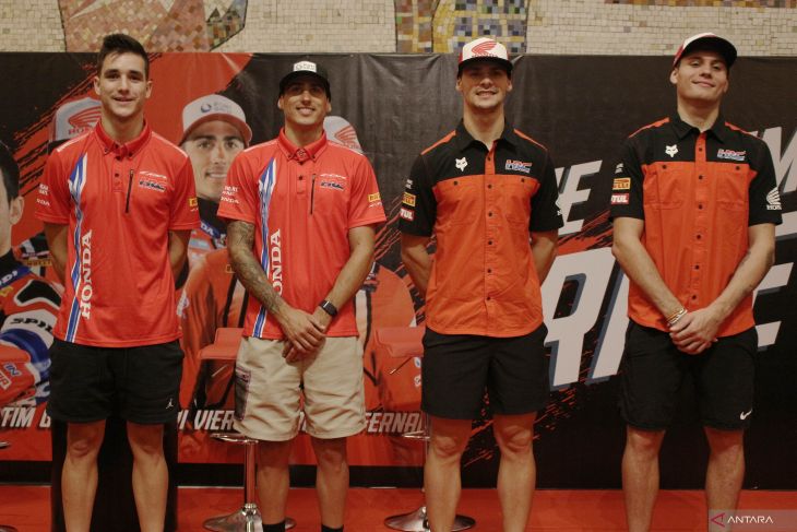 Kembali ke Indonesia, empat "riders" HRC rindukan sambutan hangat 1