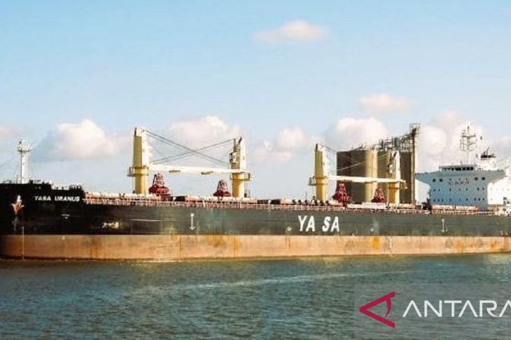 Tindakan Medivac Evacuation dilakukan Tim SAR Gabungan terhadap salah satu ABK Kapal Kargo berbendera Republik Marhasl atas nama John Agustin Roa Zayco (48) berkebangsaan Filipina karena sakit di Perairan Kepulauan Aru, Maluku. (14/6) (ANTARA/HO/Basarnas Maluku)