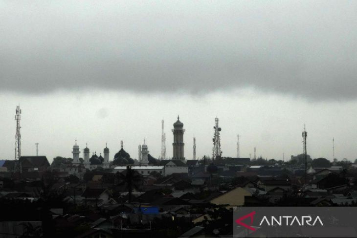 Sejumlah wilayah berpotensi diguyur hujan pada Rabu