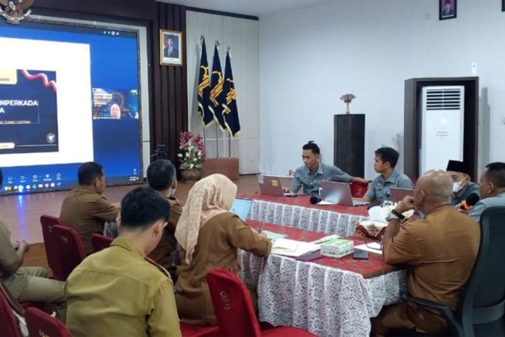 Kanwil Kemenkum Babel harmonisasi Ranperkada Pembentukan UPTD Bangka