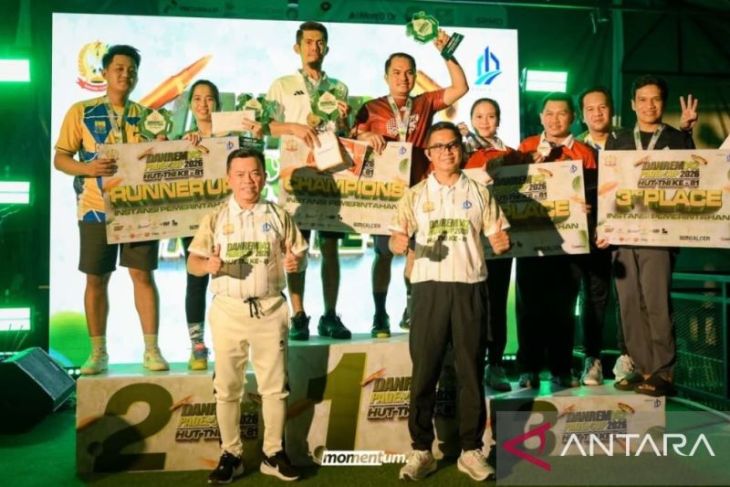 UNJA raih juara turnamen padel DANREM 042 Cup dalam rangka HUT ke-81 TNI