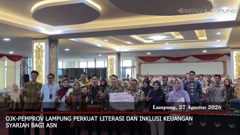 Sinergi OJK-Pemprov Lampung edukasi keuangan syariah bagi ASN