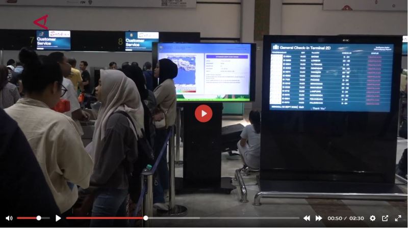 Sejumlah bandara ditutup dampak abu vulkanik, transportasi ke bandara alternatif disiapkan - VIDEO