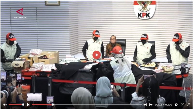 KPK dalami aliran uang korupsi ATR/BPN Rp106,3 miliar ke Nusron Wahid - VIDEO
