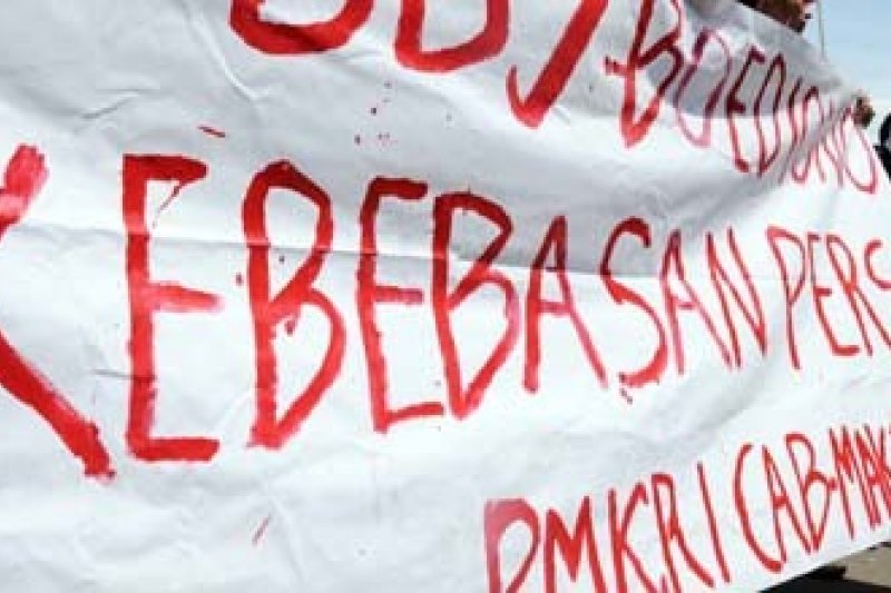 Kekang kebebasan pers, wartawan tolak Undang-undang MD3