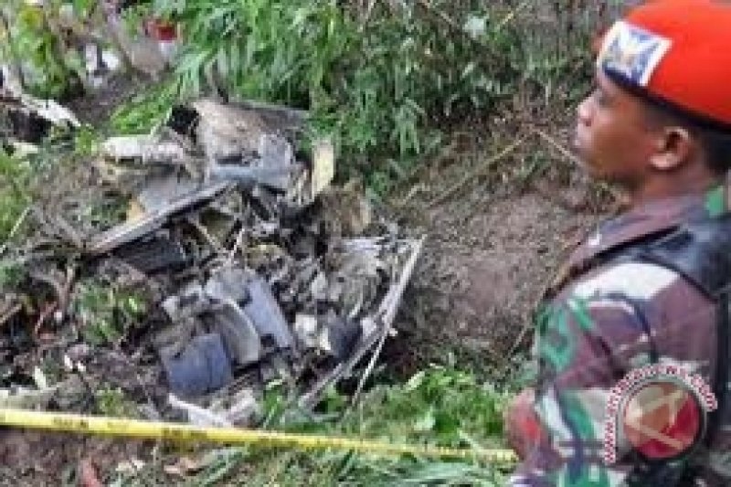 Pesawat akrobatik Bravo 202 jatuh saat bermanuver