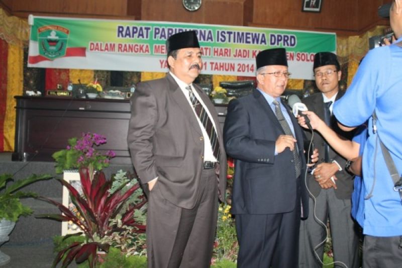 Rapat Paripurna Istimewa Kabupaten Solok