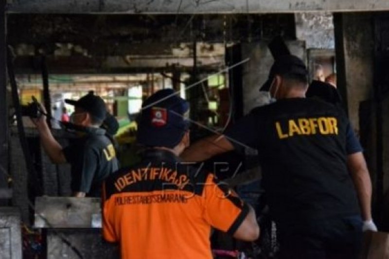 Hasil Labfor, Kebakaran Pasar Johar akibat Korsleting