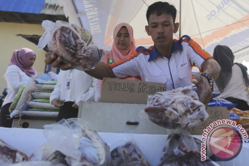 Bulog Sumsel siapkan tujuh ton daging segar