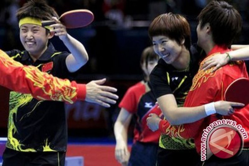 China Kukuhkan Diri Sebagai Raksasa Tenis Meja