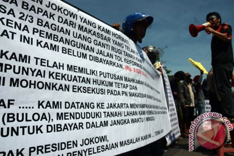 Lahan Tol Reformasi kembali diblokir ahli waris