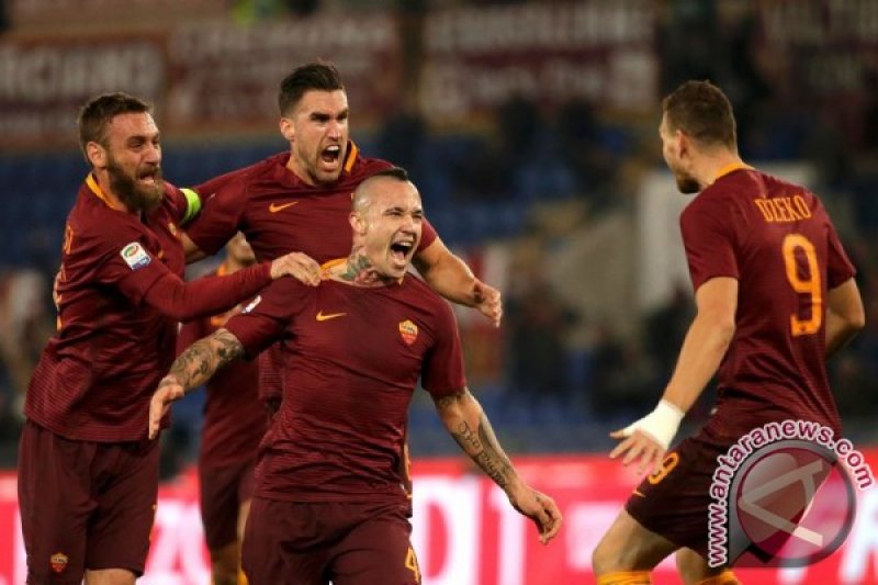 Dzeko bawa Roma menang 2-0 atas Empoli