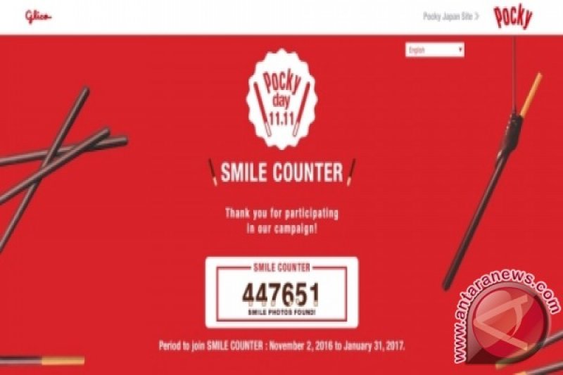 Share Happiness! Pocky umumkan jumlah kebahagiaan yang terkumpul di ajang Pocky Day SMILE COUNTER campaign perdana