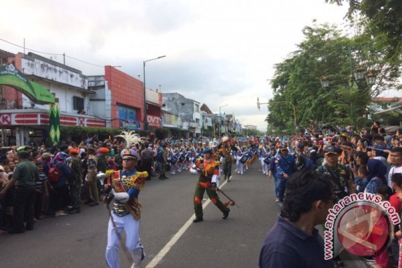 Capaja AAU kirab pamit warga Yogyakarta
