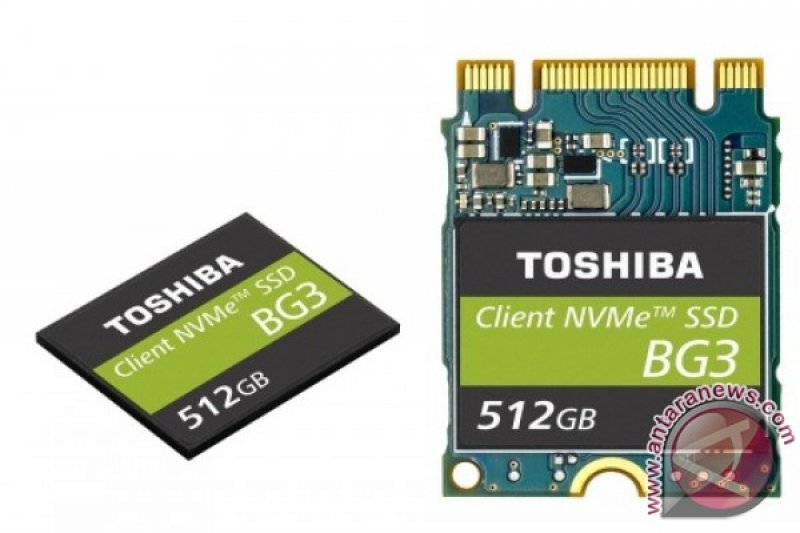 Toshiba Memory Corporation luncurkan client SSD berkemasan tunggal NVMeTM yang menggunakan flash memory 3D berlapis 64
