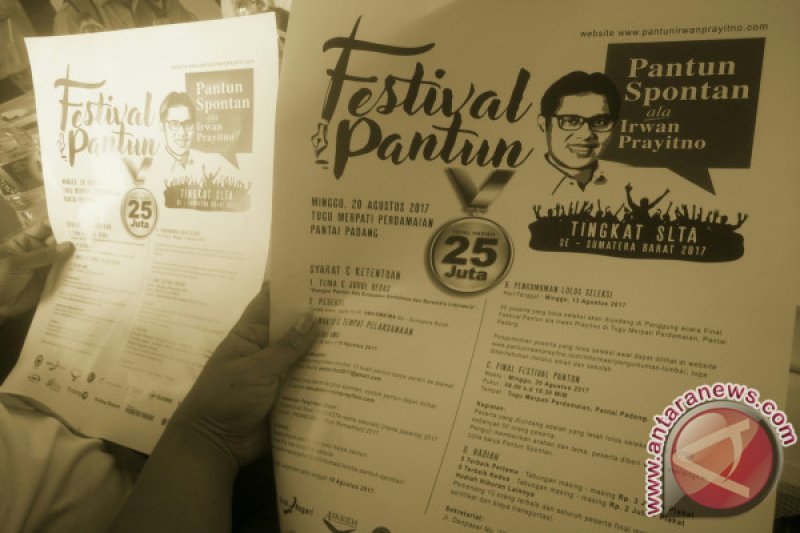 Generasi Muda Sumbar Masih Berminat Pada Pantun Antara Sumbar