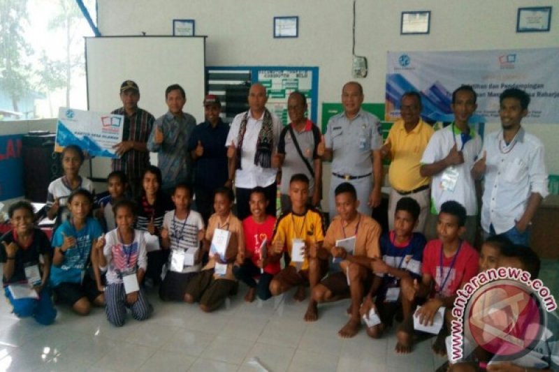 Jasa Raharja Bangun Perpustakaan di Perbatasan