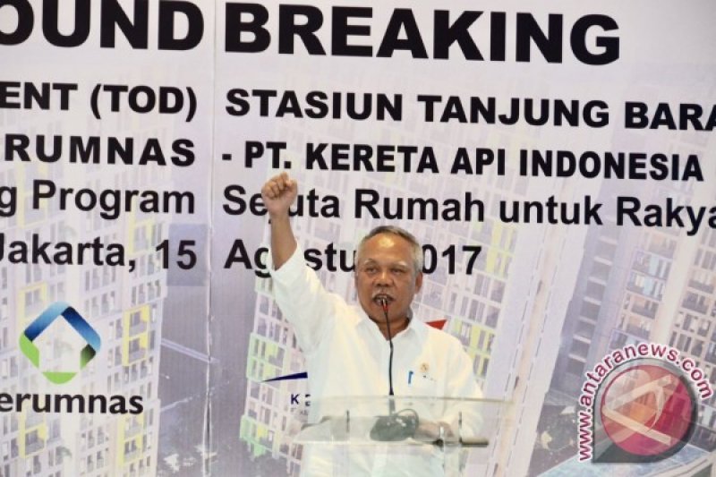 Menteri Basuki: Rumah susun akan menunjang ekonomi di Tanjung Barat 