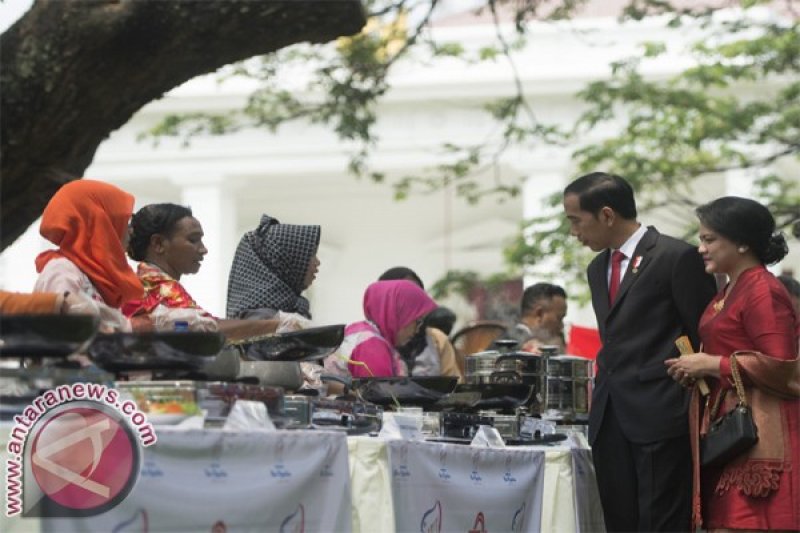 Narti Buo bangga dari kuliner bertemu Presiden Jokowi