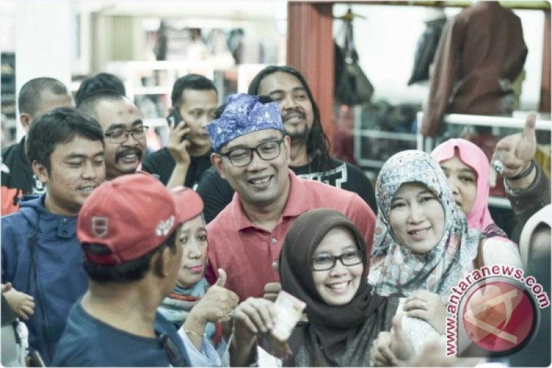 Ridwan Kamil  ke Bogor dan Depok serap aspirasi warga