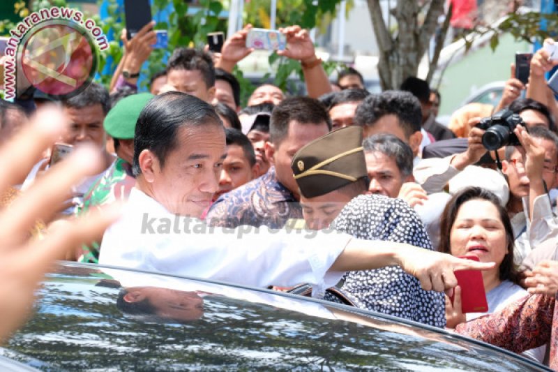 Galeri foto Kedatangan Presiden RI ke Kaltara