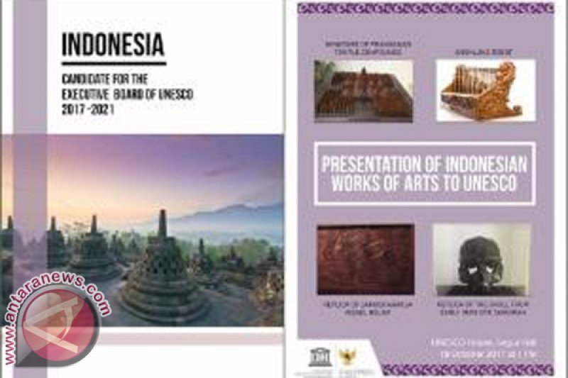 Indonesia serahkan empat karya seni kepada Unesco