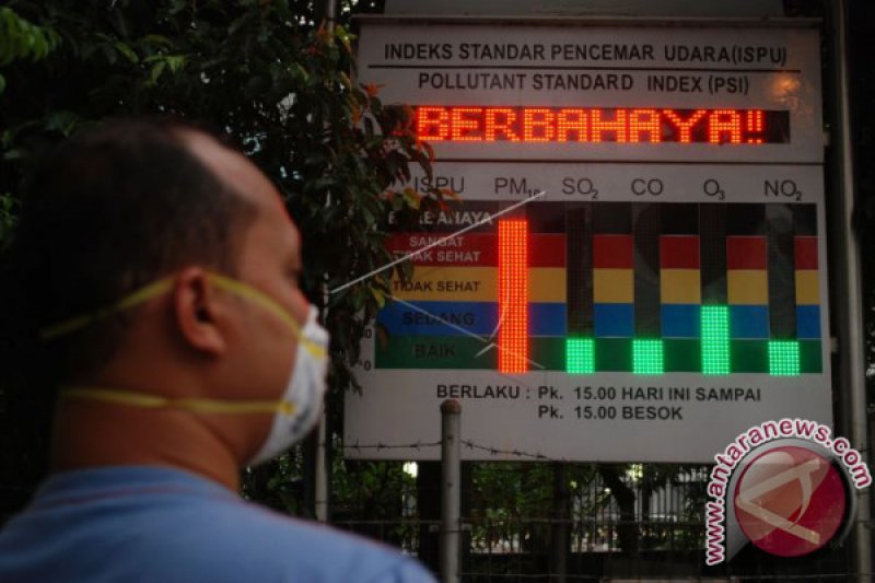 Kualitas udara di Riau kategori berbahaya