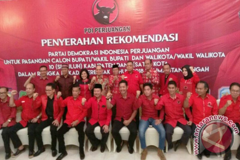 PDIP Tunda Umumkan 6 Paslon Pilkada di Kalteng