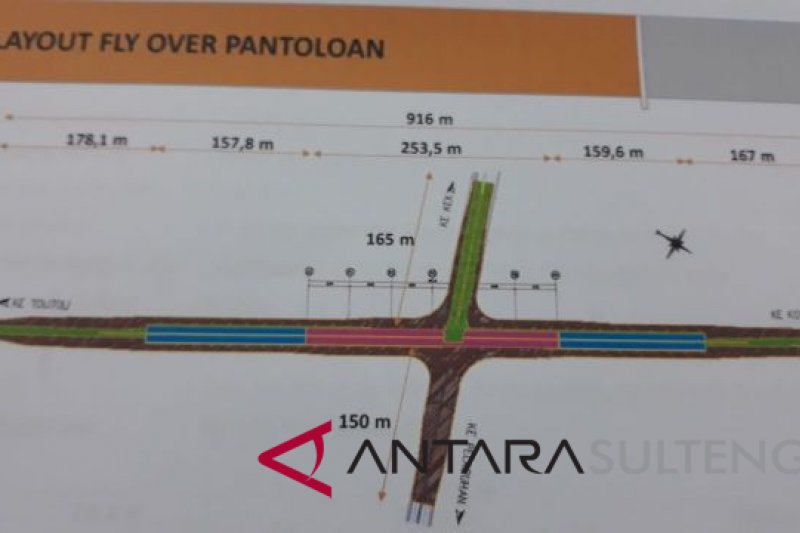 BPJN bebaskan 2 ha lahan untuk jalan layang Pantoloan