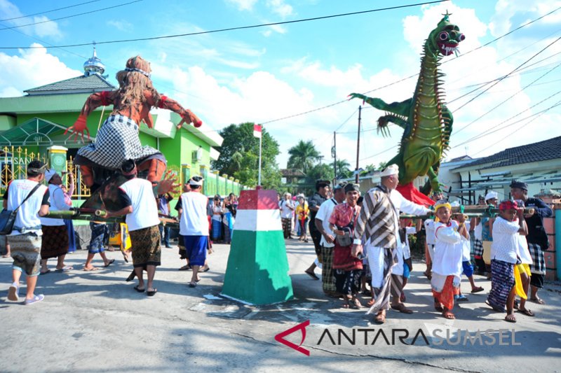 Pawai Ogoh-Ogoh di Palembang 