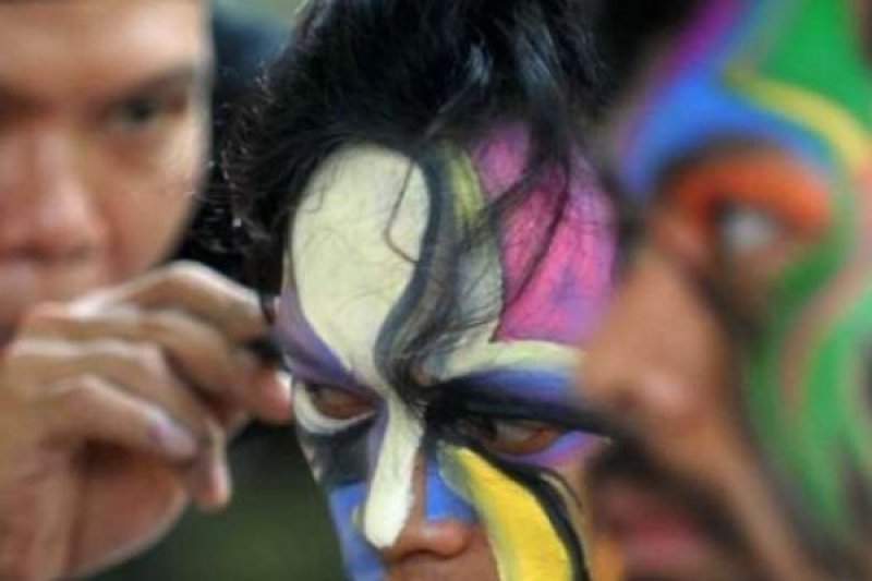 Body Painting Bertema Minang Juara di Paris, Seperti ini Gambarannya