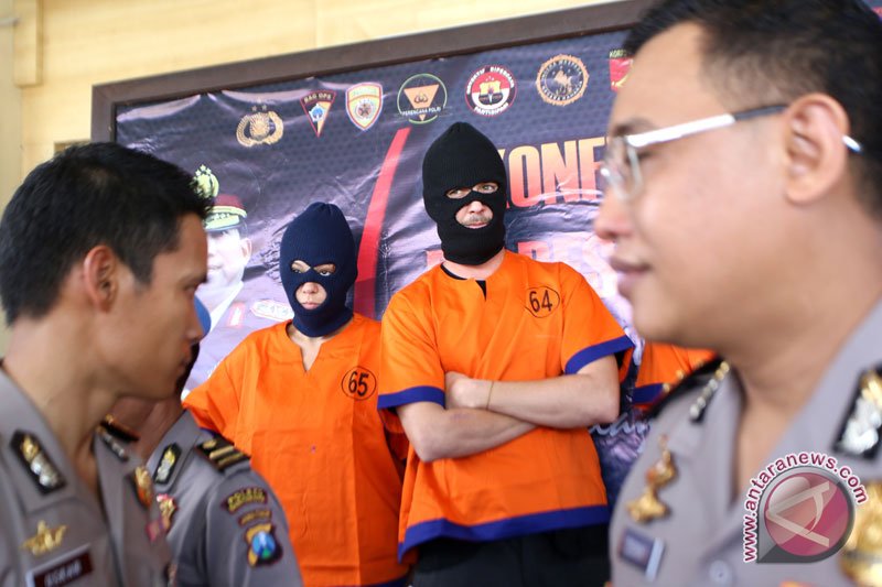 Polisi tangkap WNA pesta sabu