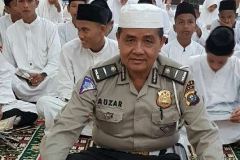 Ipda Auzar, Anggota Polda Riau yang Diserang Teroris Miliki Pesantren dan Mendidik Ratusan Anak Yatim