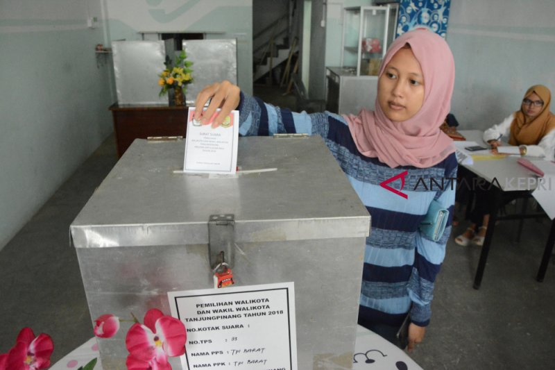 Partisipasi pemilih hanya 59 persen
