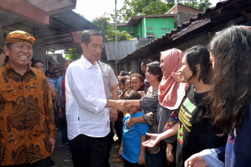 Begini Lebaran Presiden Jokowi di Solo
