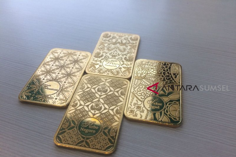 Harga emas berjangka turun untuk hari ketiga berturut-turut