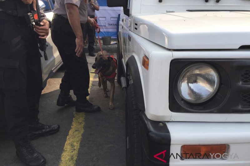 Anjing Tika amankan Stasiun di Yogyakarta