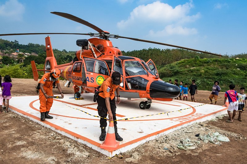 Kesiapsiagaan Helikopter Basarnas Jateng