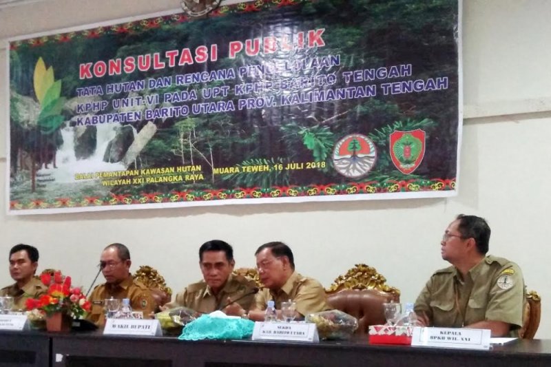 Barito Utara susun rencana pengelolaan hutan