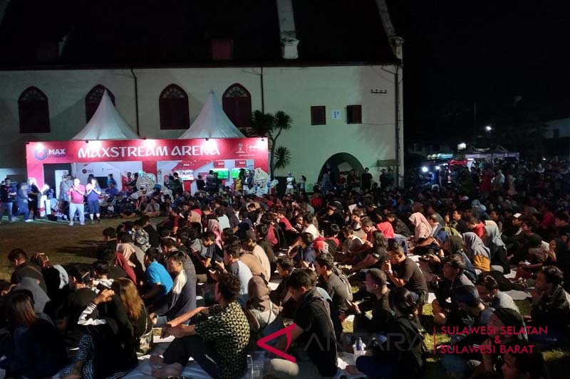 Benteng Rotterdam Makassar dibanjiri penonton Piala Dunia