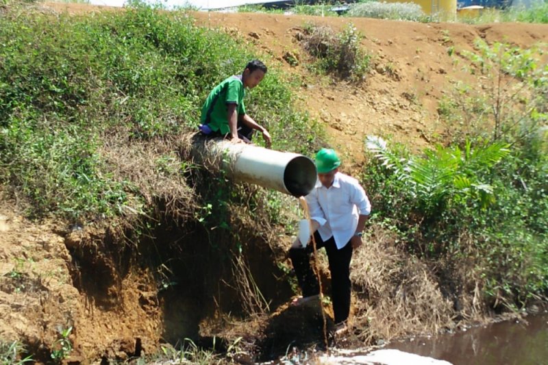 Limbah sawit PT Rimbo Panjang Sumber Makmur diduga tercemar