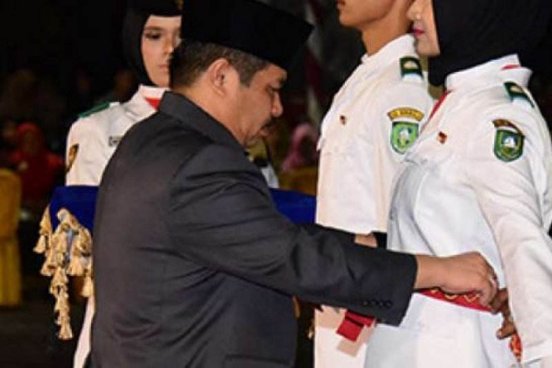 Bupati Ingatkan Paskibra Laksanakan Amanah Dengan Baik