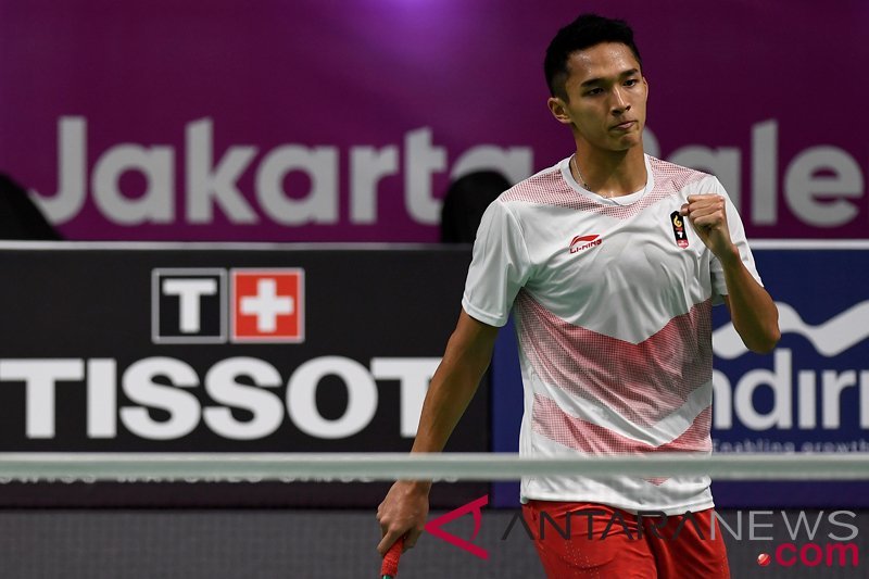 Bungkam Kenta, Jonatan Christie melaju ke final tunggal putra