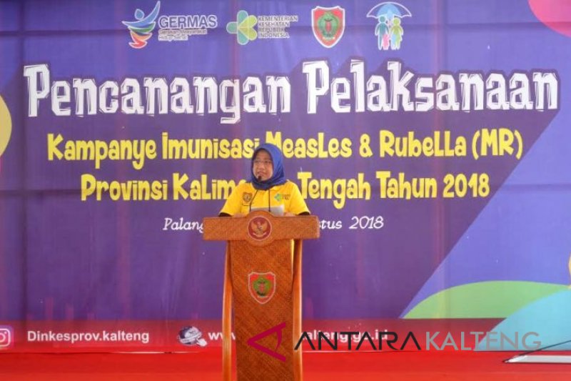 Masyarakat Kalteng diminta tidak ragukan manfaat ikut imunisasi MR