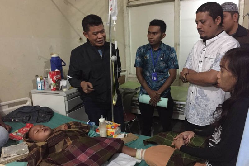 Wagub instruksikan bantu balita terkena air panas